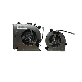 Siakoocty New Genuine CPU+GPU Cooling Fan Replacement for MSI GF65 GF65 Thin PABD08008SH N413, PAAD06015SL N433 Dual Fans