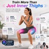 Thigh Exerciser & Pelvic Floor Trainer, 190 LB Adjustable Inner