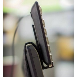 Unbranded Wacom Cintiq 22HD Tablet 3d printed Keyboard tray hooks.