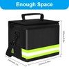 Upgraded Lipo Battery Fireproof Explosionproof Safe Bag,4 Layers of Heat