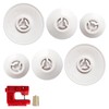 ApexPine 6 Pcs 3 Sizes Sewing Machine Spool Caps Set