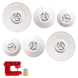 ApexPine 6 Pcs 3 Sizes Sewing Machine Spool Caps Set