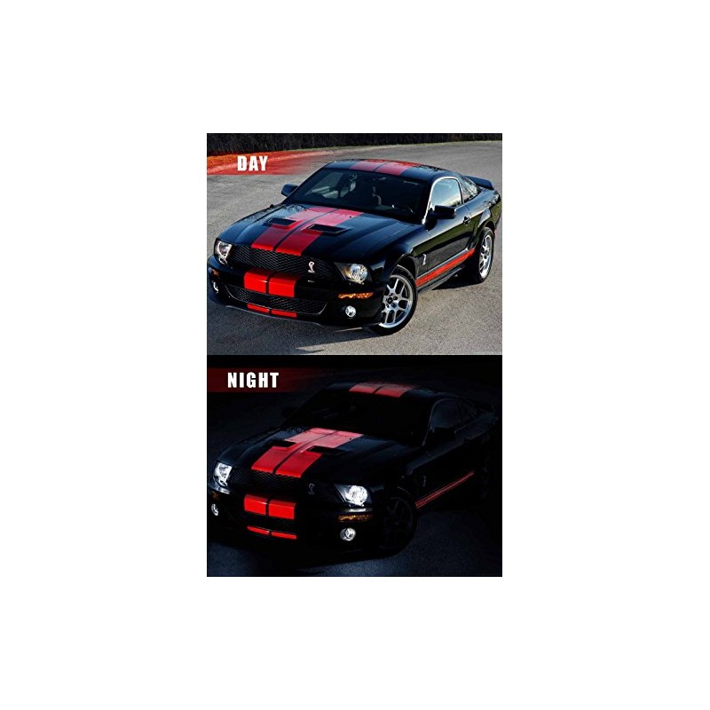 VViViD Reflective Gloss Red Vinyl Car Wrap Film DIY Roll