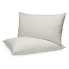 Covers & All Sunbrella Lumbar Pillows Set of 2 White,