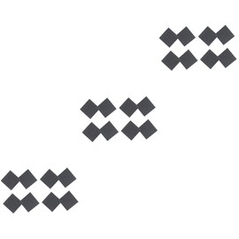 Healeved 12pairs Square Non- Stickers for High Heels of Wear-resistant Shoe Pads Silent Decals for Women Easy Application Black