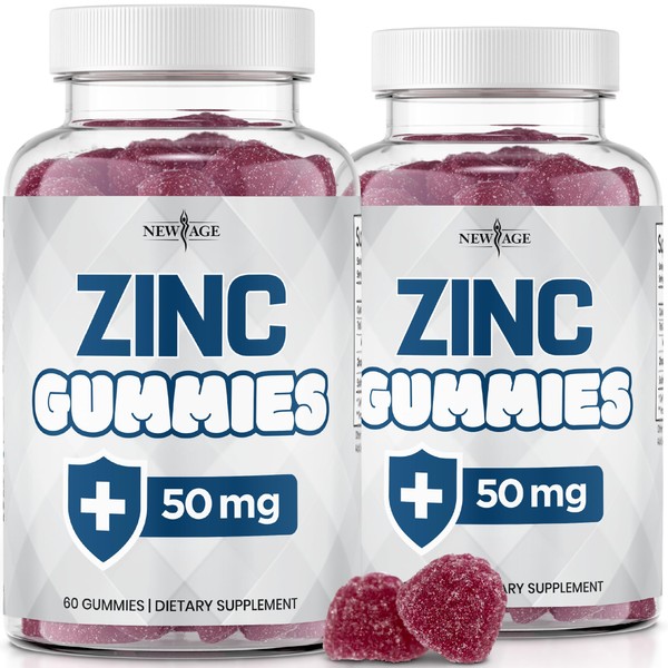 NEW AGE NEW AGE Zinc Gummies - 2 Pack -