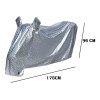 Funda Impermeable RISX XTG-00185 XXL para Moto: Protección Solar y
