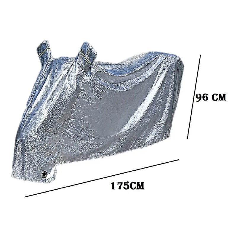 Funda Impermeable RISX XTG-00185 XXL para Moto: Protección Solar y