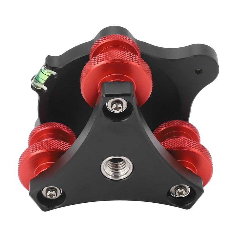 LP64 Camera Photography Tripod Leveler Tri Wheel Leveling Base Tripod