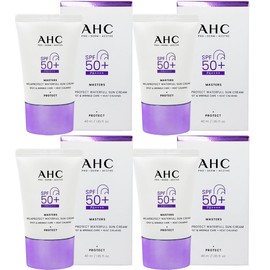 NEW AHC Masters Mela Protect Waterfull Sun Cream 40ml 4pcs / NEW 에이에이치씨 마스터즈 멜라프로텍트 워터풀 선크림 40ml 4개