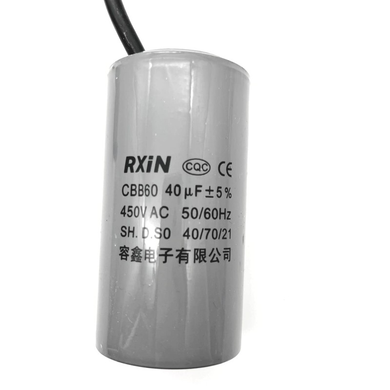 JZK CBB60 40uF 450V AC Capacitor - Motor Start &