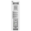 DIXON Industrial Carpenter Pencils, Medium, Black and Silver, 6-Pack, (14206)