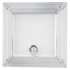 Tough Grade Aluminum Diamond Plate Compartment Door with Lock |