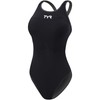 TYR TPSA6A8822 Thresher Solids Female Aeroback Black/Grey 22