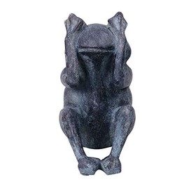 Toyo Stone Creation Animal Ornament 11051 Mizaru Frog