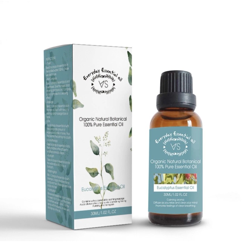 Everydayessentialoils Essential Oils Organic 100% Pure 30 ml