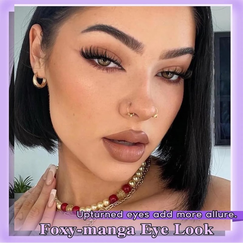 Cluster Lashes Lash Extension D Curl 80D 216Pcs Lash Clusters