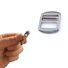 12 Pcs Slide Ladder Lock Buckle Adjustable Metal Buckle for