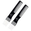 Milano Collection Anti-Static, Heat Resistant, Two-Sided Teasing and Parting Wig