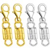 Dailyacc 925 Silver Lobster Magnetic Necklace Clasps and Closures Safety