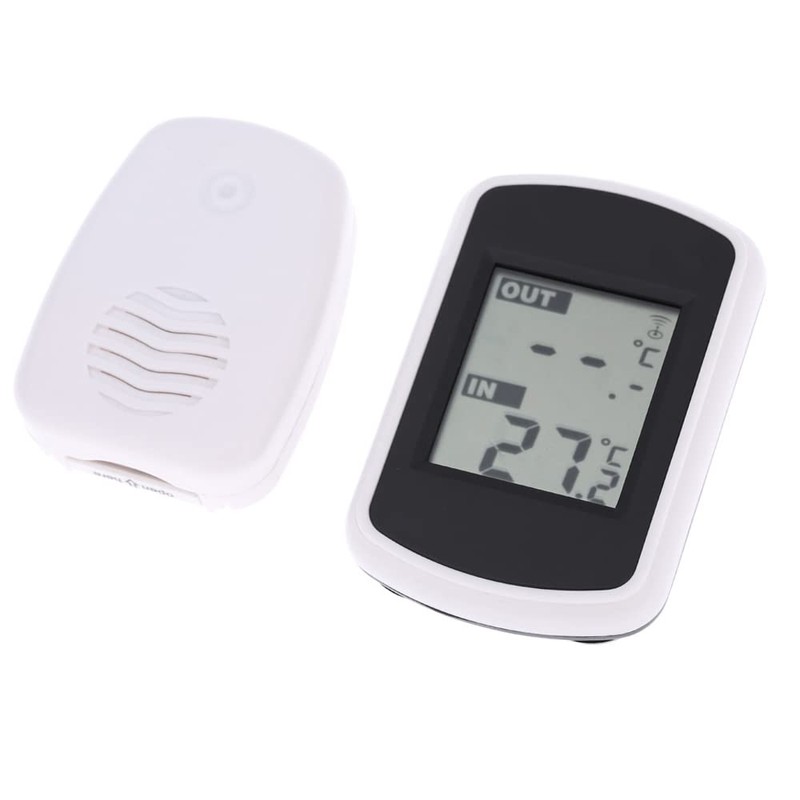 Fesjoy LCD Digital Wireless Indoor Out-door Thermometer Temperature Measurement Tester