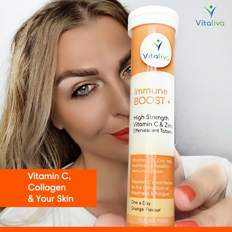 High Strength Vitamin C and Zinc - ONE a Day.