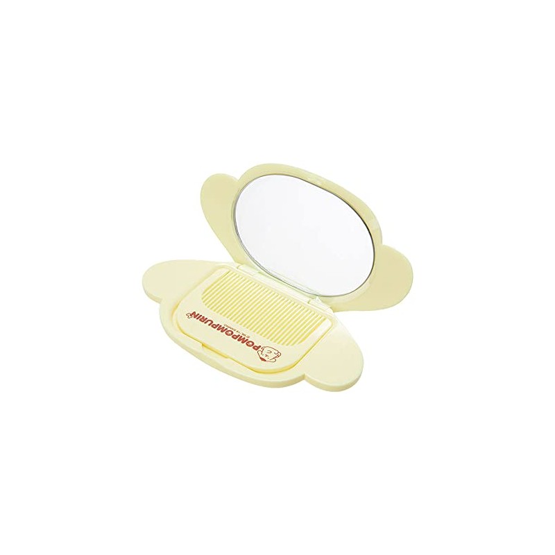 Sanrio Pompompurin Espejo compacto con peine