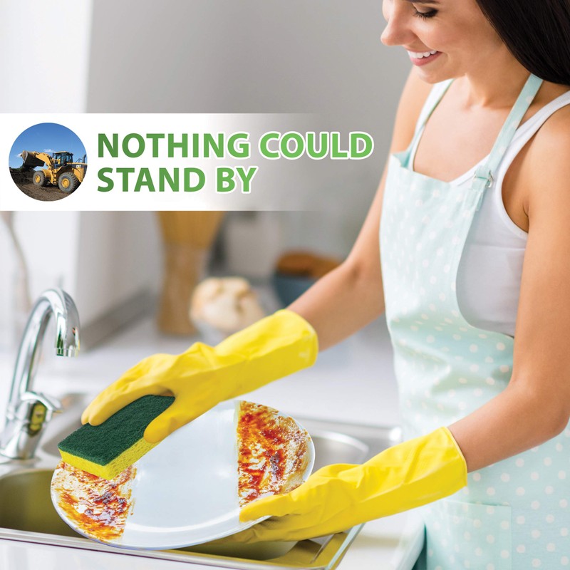 Cleaning Heavy Duty Scrub Sponge by Scrub-it - Scrubbing Sponges