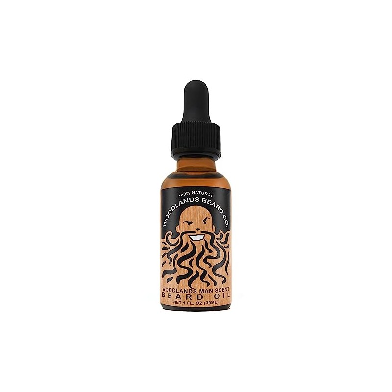 Woodlands Man Scented Beard Oil with Frankincense & Sandalwood