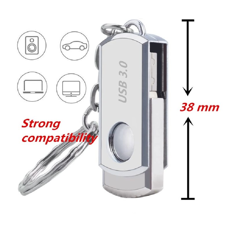 2TB USB Flash Portable U Disk Easy Storage High Speed