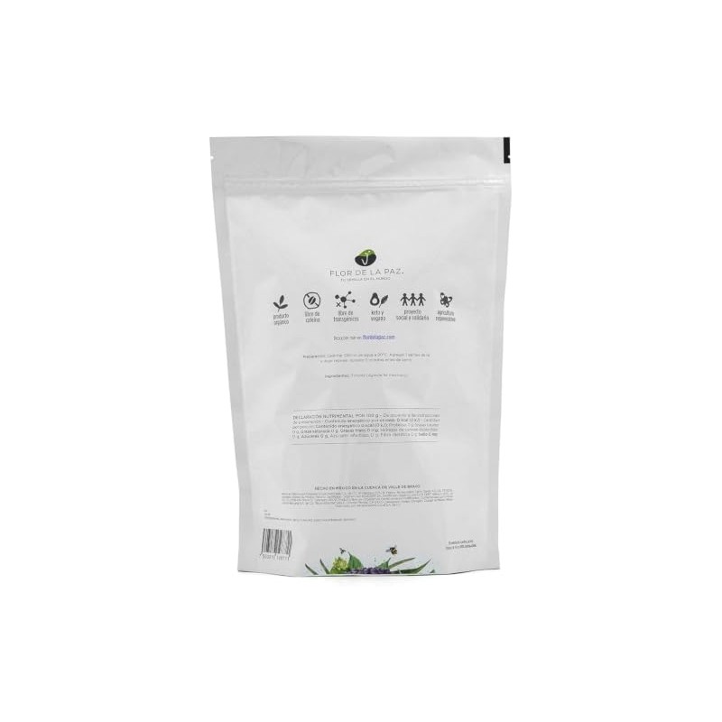 Flor Paz Orgánico Herbal Toronjil Anochecer Infusión Relajante Cafeína Dormir