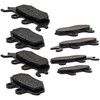 NICHE Brake Pad Set For Kawasaki Mule PRO FXT FX