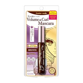 Heroine Make- HEROINE MAKE by KISSME Volume UP Mascara Super Waterproof WP 02 Brown | con Ultra Volumizing para Ev