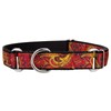 Country Brook Petz - Fire Paisley Ribbon Martingale Collar (3/4