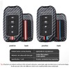ontto Carbon Pattern Auto Key Case Fit for Toyota Avalon