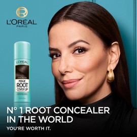 L'Oreal Paris Magic Root Cover Up Gray Concealer Spray Black 2 oz.(Packaging May Vary) | L'OREAL PARIS
