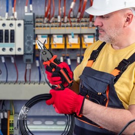 Multipurpose Pliers - Electrician Pliers,Heavy Duty Interchangeable Multifunctional Steel Hand Tool Plier for Crimping, Stripping, Shearing