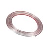 Hihaha 8mx8mm PVC Chrome Silver Tone Trim Strip for Car