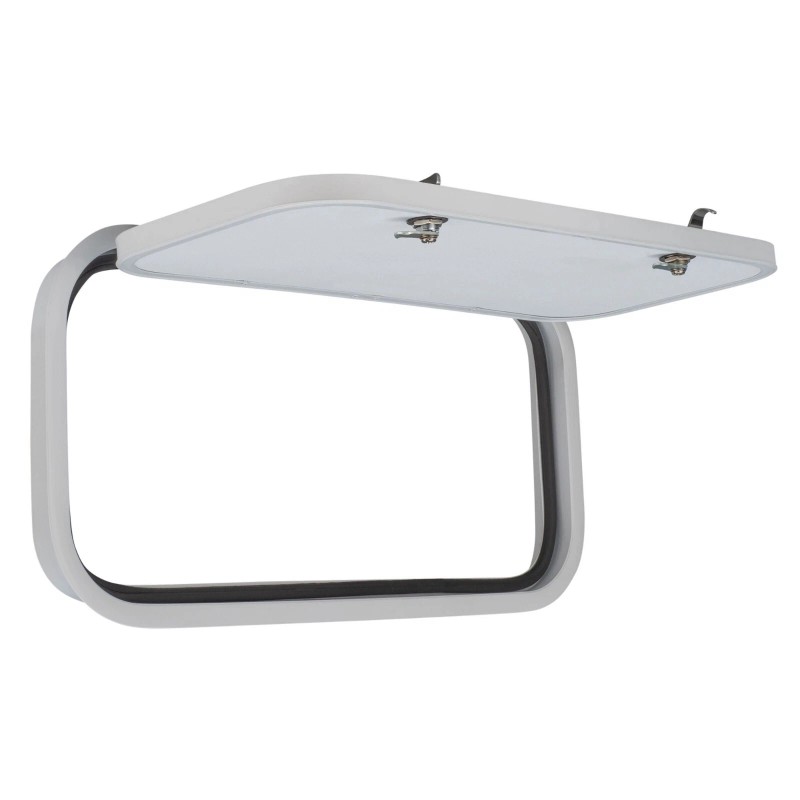 Tough Grade Round RV Baggage Door 24" X 12" White