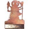 4.3 Inches Handmade Kali Spiritual Goddess Standing on Shiv, Mix