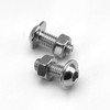 (50 pcs) M5 x 10mm Hex Socket Screws with Flange
