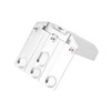 2pcs Home Security Door Reinforcement Lock Anti Theft Aluminum Alloy