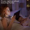 LED Neck Reading Light 3 Colors 3 Brightness Levels Bendable