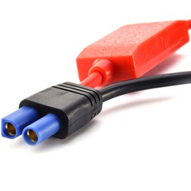 AYECEHI EC5 Booster Jumper Cables Automotive Replacement Jump Starter EC5 Connector Emergency Alligator Clip to EC5 Cable for 12V Portable Car Jump Starter 10AWG Wire