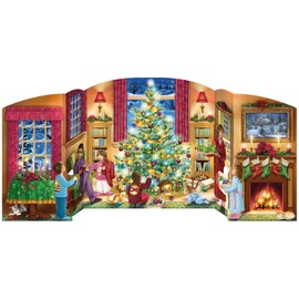 Vermont Christmas Company Holiday Home Free Standing Advent Calendar