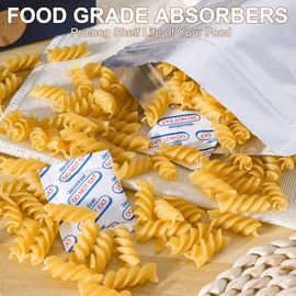 500cc Oxygen Absorbers for Food Storage - 100 Count (20x Packs of 5) - for Long Term Food Storage & Survival, Mylar Bags, Canning, Harvest Right Freeze Dryer, Dehydrated, and Preserved Foods