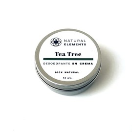Natural elements, Desodorante en crema Tea Tree & Romero