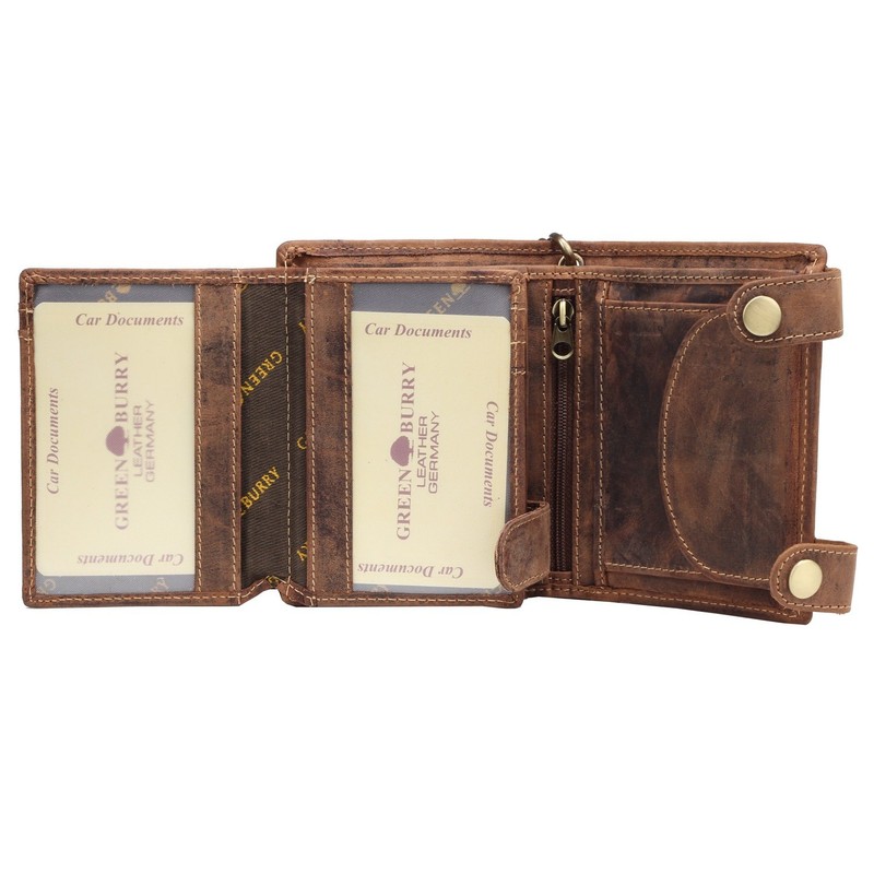 Greenburry Vintage Wallet Red Indian