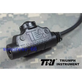 IN US!!! TRI Replica TEA U94 V2 6Pin PTT for PRC-148 152 Soft Rubber Waterproof