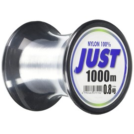 YAMATOYO, Nylon Line, Just-1,000m, No. 0.8, 3lb, Clear